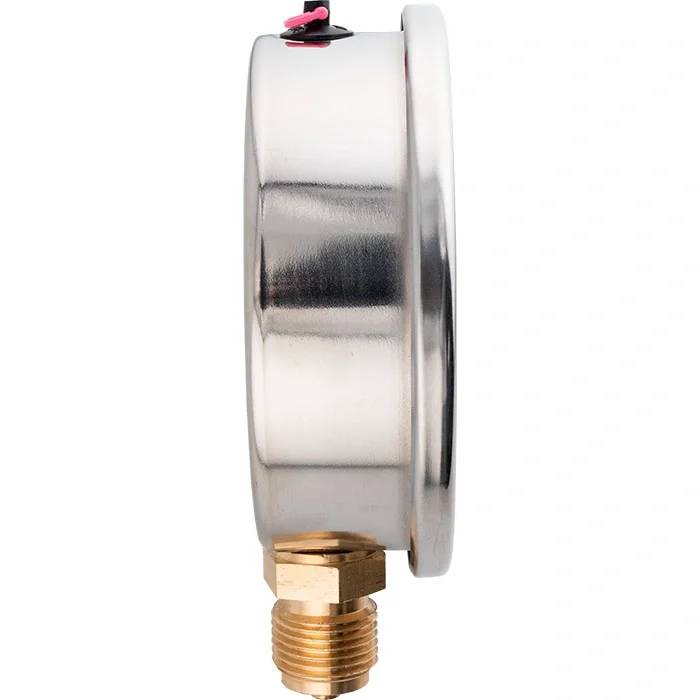 JAKO Glyzerinmanometer Fig. 2628, 1/2", 100 mm, 0-16 bar, Anschluss unten, Standardausführung, 1 Stk.