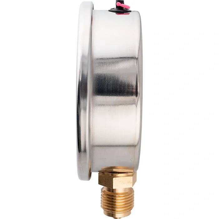 JAKO Glyzerinmanometer Fig. 2628, 1/2", 100 mm, 0-16 bar, Anschluss unten, Standardausführung, 1 Stk.