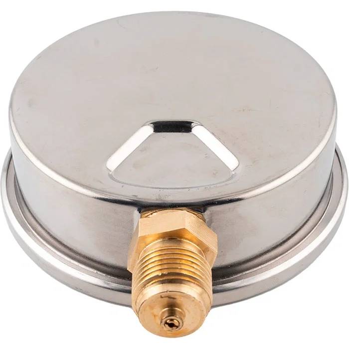 JAKO Glyzerinmanometer Fig. 2628, 1/2", 100 mm, 0-16 bar, Anschluss unten, Standardausführung, 1 Stk.
