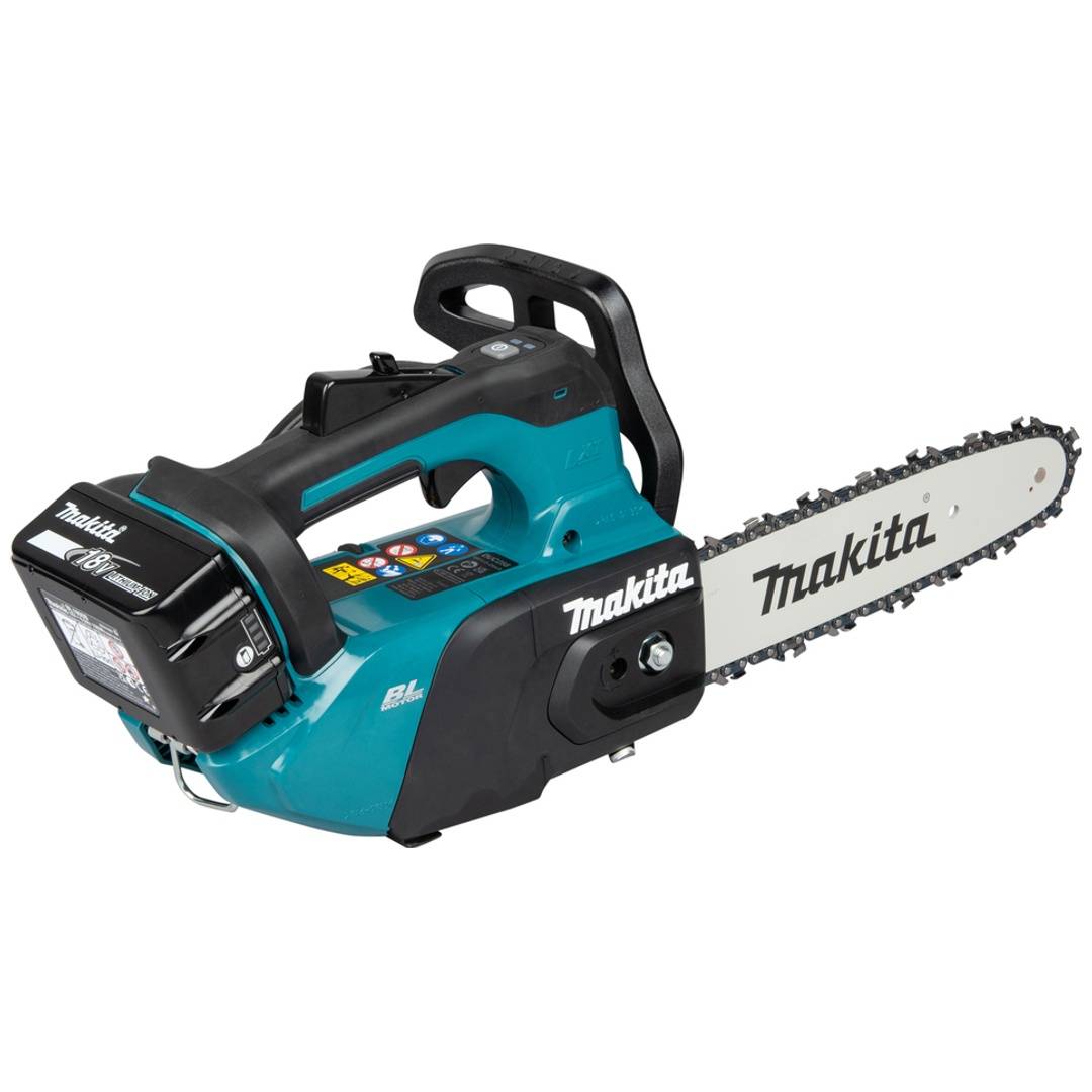 Makita Akku-Kettensäge 18 V, Top Handle, DUC258Z01, incl. Zubehör