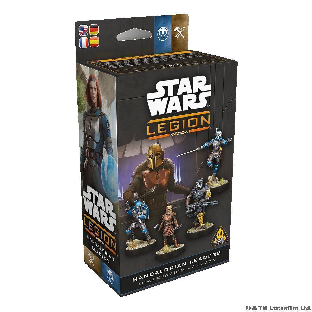 AMGD1288 - Star Wars Legion - Mandalorian Leaders