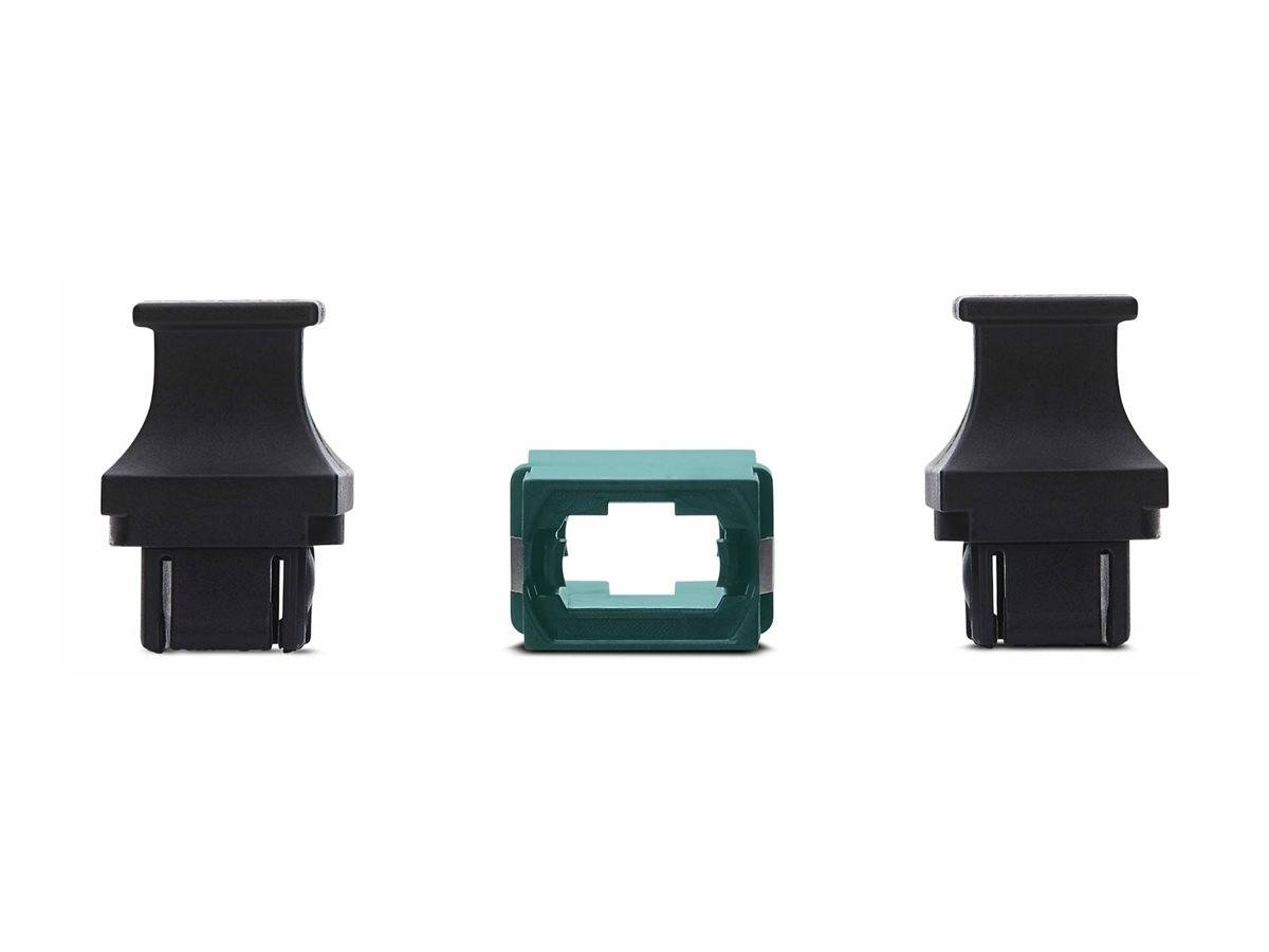StarTech.com MPO/MTP Kupplung, Single Mode/Multimode Glasfaser Adapter, Key Up-Key Down, LWL MPO/MTP Verbinder - Aqua, MPO/MTP, Aqua-Farbe, Schwarz