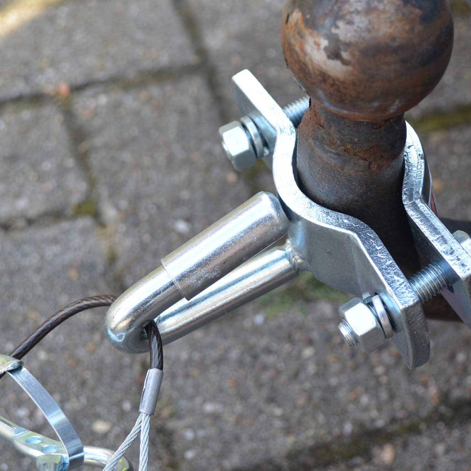 Abreißseilhalter für Anhängerkupplung