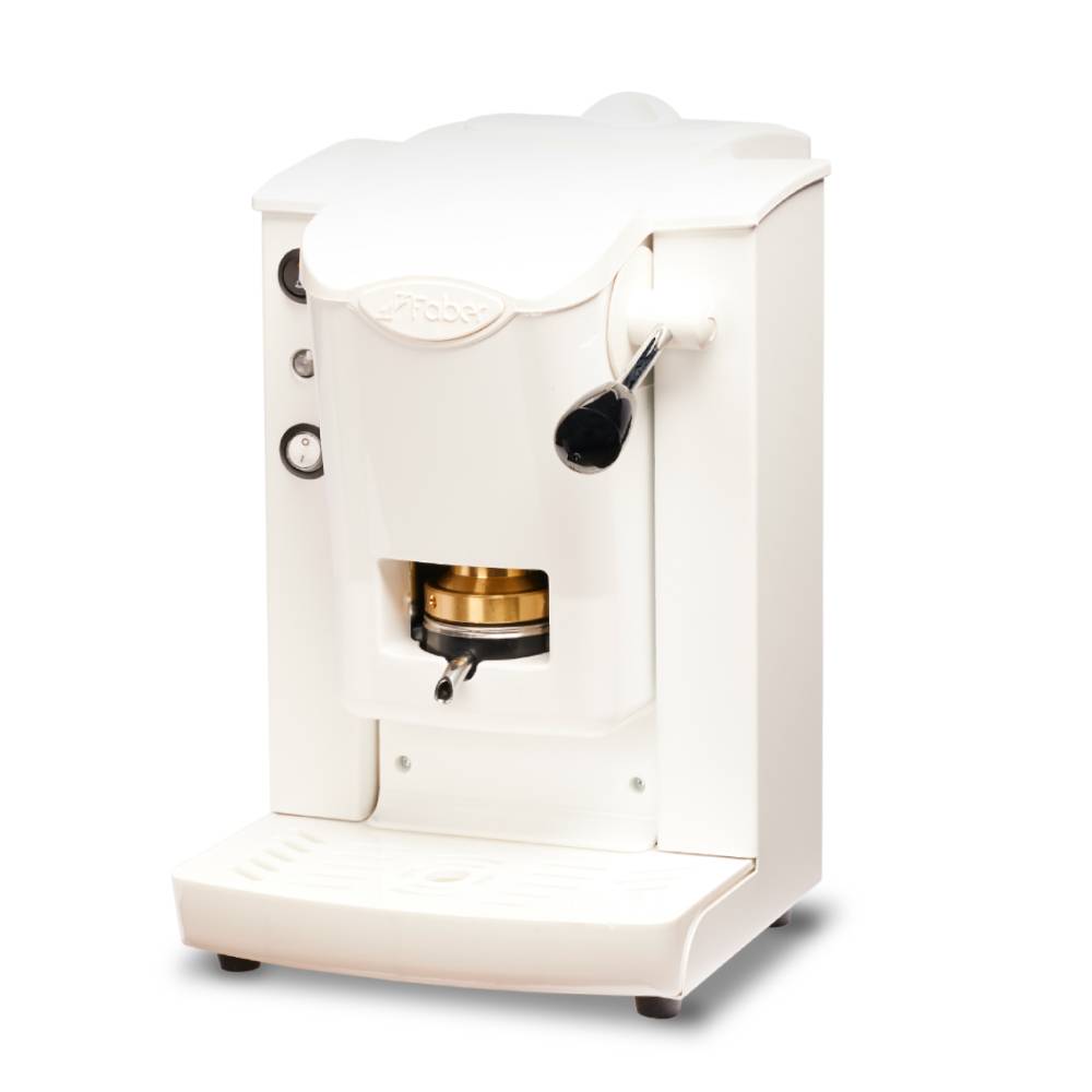 Faber Slotplast ESE Pad Espressomaschine Pure White