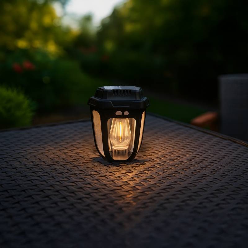 SOLARA RUSTICA LED Solarleuchte Garten mit Bewegungsmelder 1W Erdspieß Warmweiß
