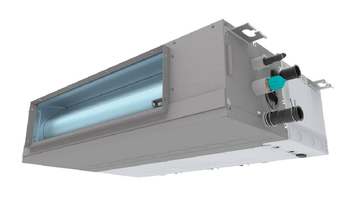 Kanalgerät mit niedriger Pressung 4,5kW Inneneinheit, Typ AF2-DL 45-1 P - 7733702258 von Buderus