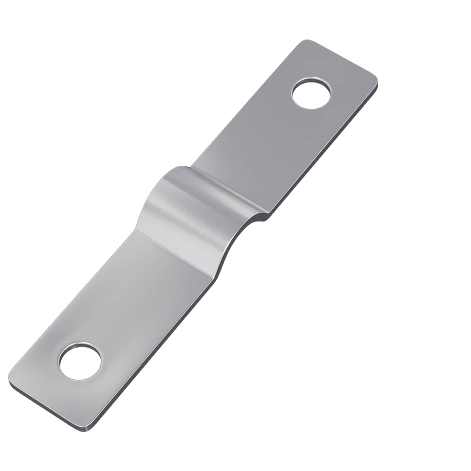 vidaXL Einschlagplatte 12 pcs Silber 50 x 10 x 1,2 mm Eisen