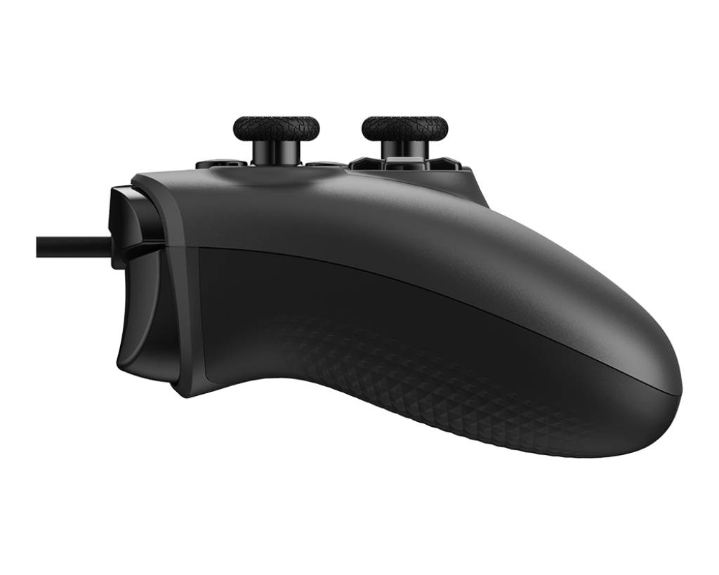MSI FORCE GC200, Gamepad, Android, PC, Schaltfläche Zurück, D-Pad, Makro-Taste, Power-Taste, Schaltfläche Start, Turbo-Taste, Analog / Digital, Kab