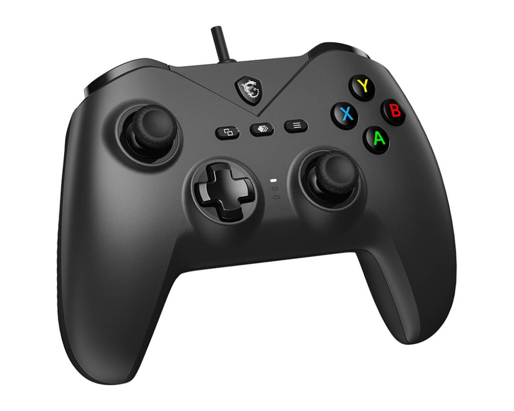 MSI FORCE GC200, Gamepad, Android, PC, Schaltfläche Zurück, D-Pad, Makro-Taste, Power-Taste, Schaltfläche Start, Turbo-Taste, Analog / Digital, Kab