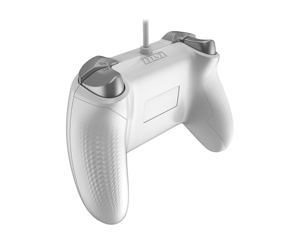 MSI FORCE GC200 WHITE, Gamepad, Android, PC, Schaltfläche Zurück, D-Pad, Makro-Taste, Power-Taste, Schaltfläche Start, Turbo-Taste, Analog / Digita