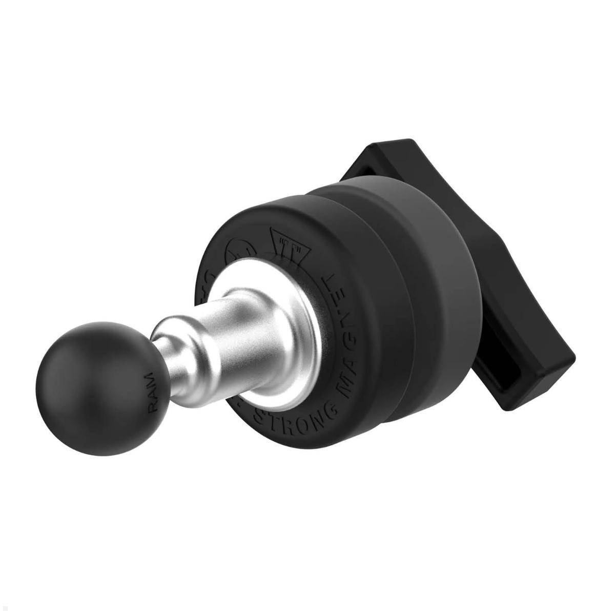 RAM Mounts Tough-Mag Basis für Kleingeräte an Scheiben magnetisch B-Kugel (RAM-B...
