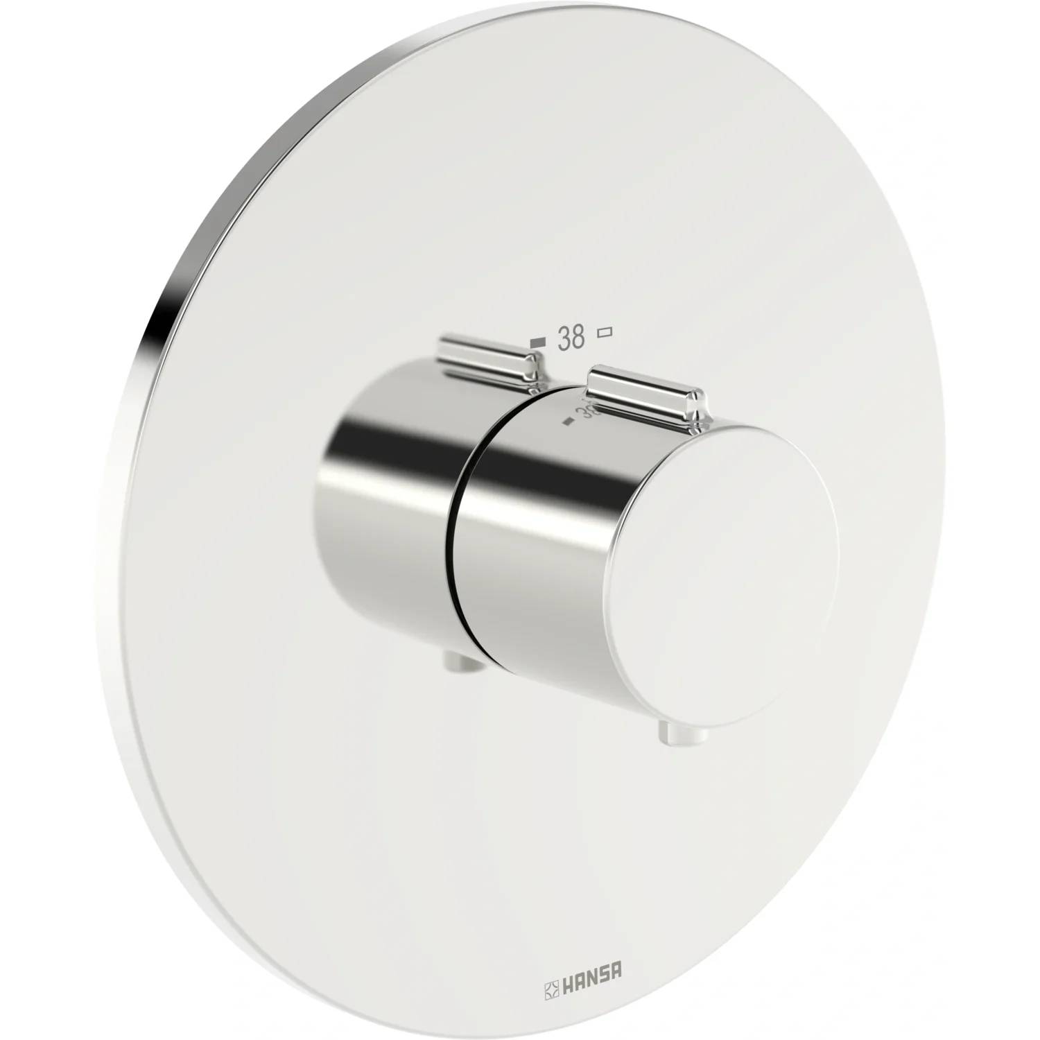 Hansa HANSAEASYTHERM-Sichtteil für einen Abgang, 8860, Rosette rund, chrom, 1 Stk.