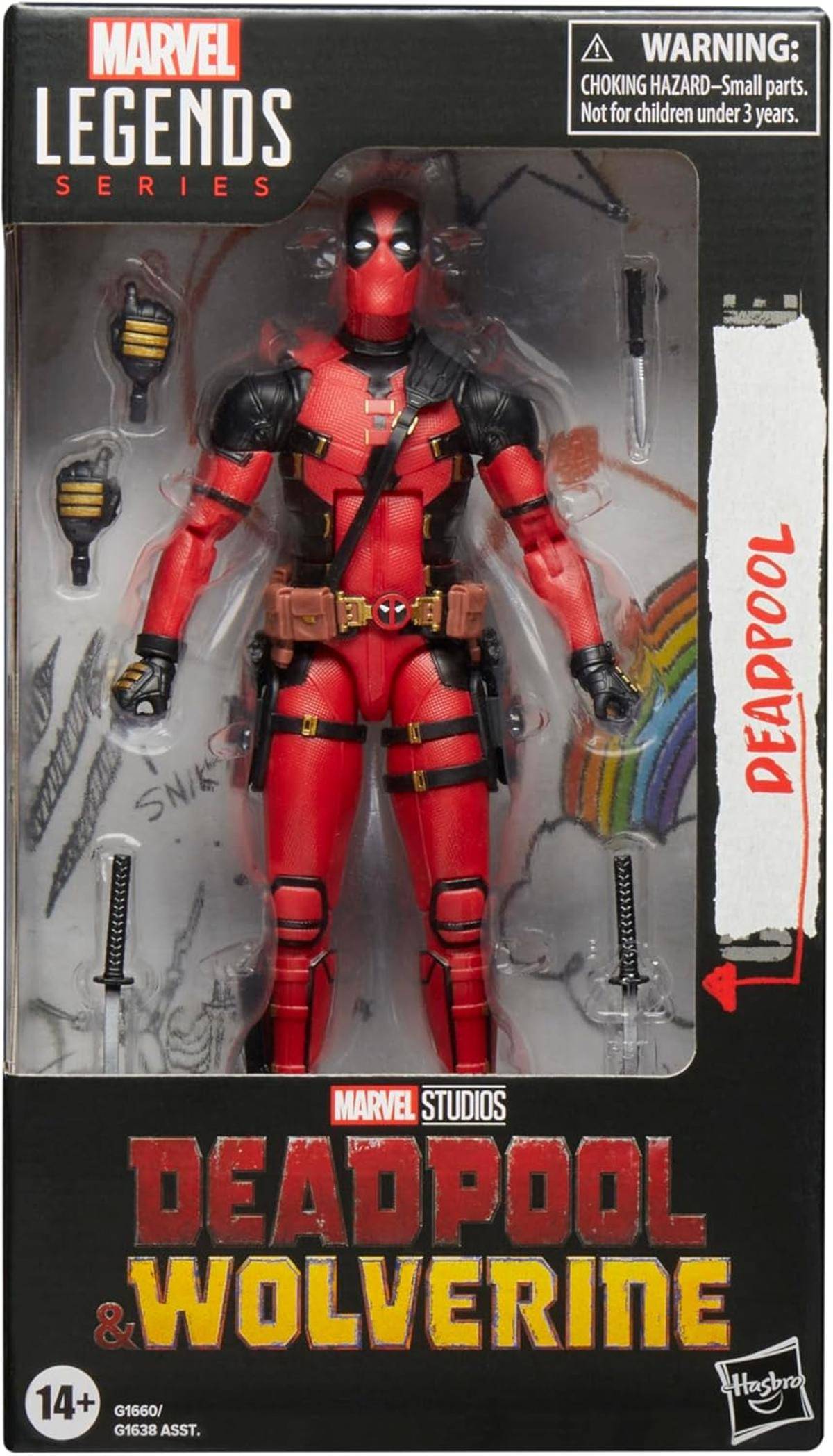 Marvel Legends Series Deadpool & Wolverine Action-Figur 15 cm Sammler 14+