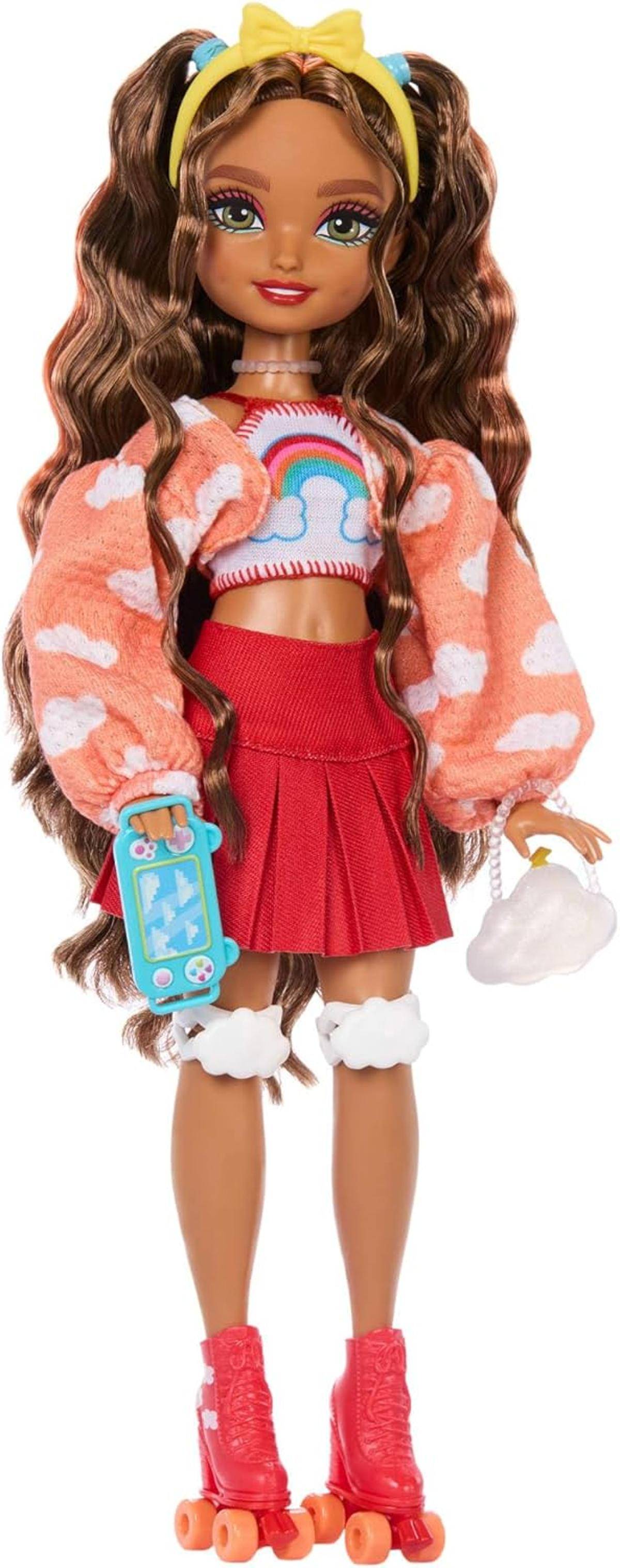 Barbie Dream Besties Puppe + Accessoires Barbie Teresa Rollschuhpuppe 4+ JFX98