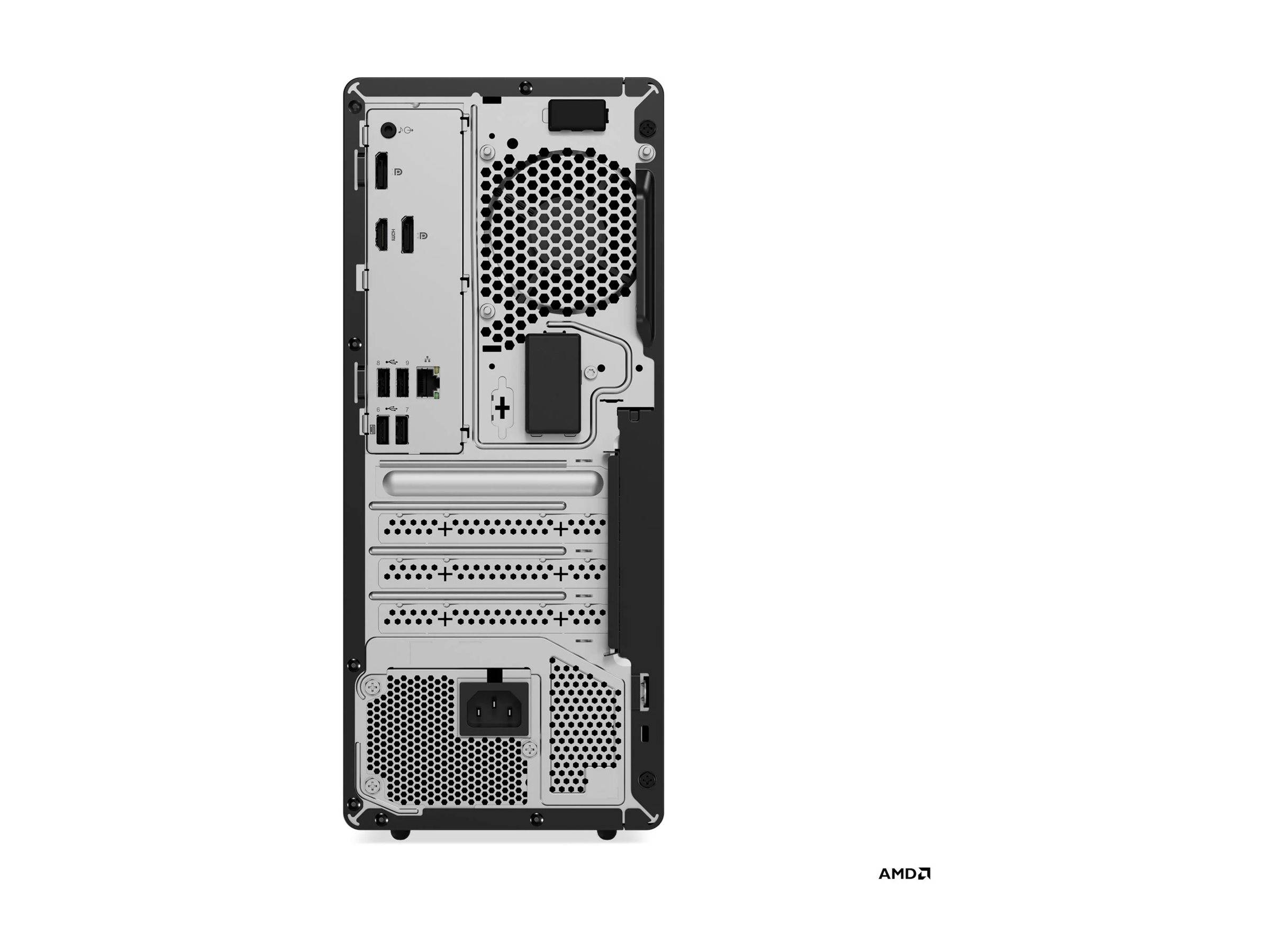Lenovo ThinkCentre M75t Gen 5 12XB - Tower - Ryzen 7 8700G / 4.2 GHzRAM 16 GB -