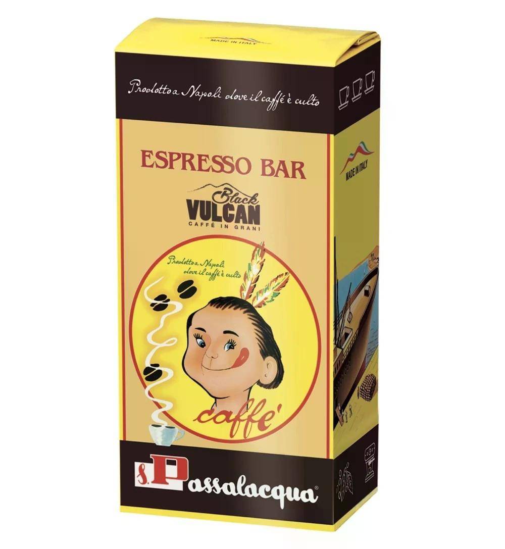 Passalacqua BLACK VULCAN 500gr Bohnen