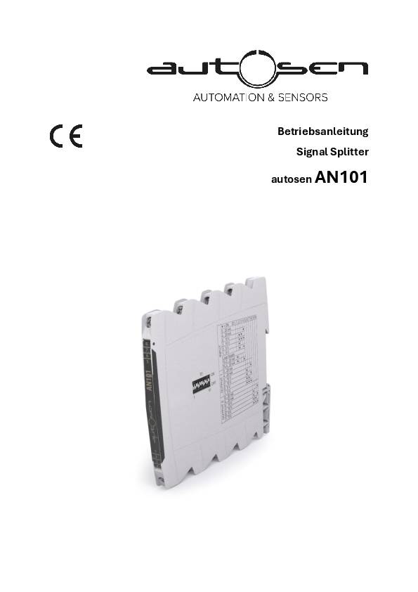 Signal Splitter - AN101 - autosen