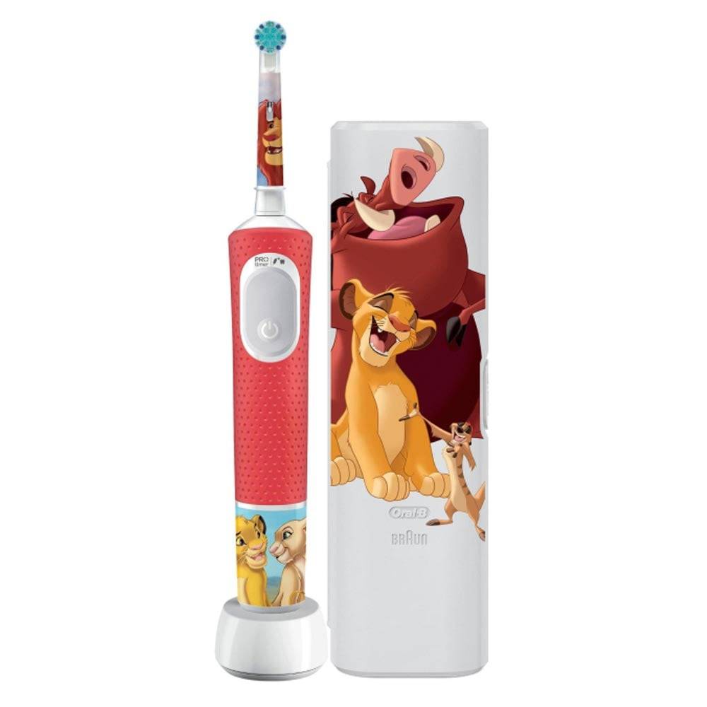 Oral-B Pro Kids König der Löwen elektrische Zahnbürste weiß/rot