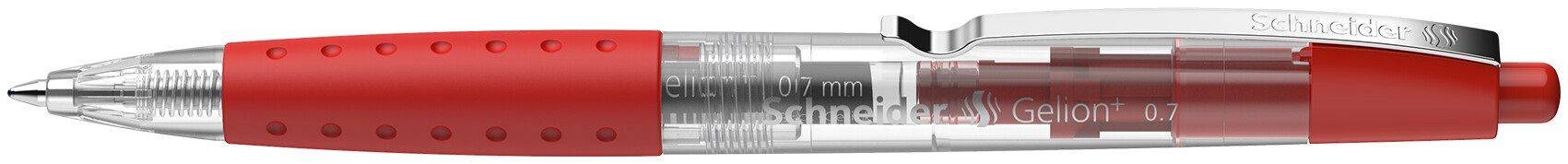 10x Schneider SN101002 Gelschreiber Gelion 1 - 0,4 mm, rot