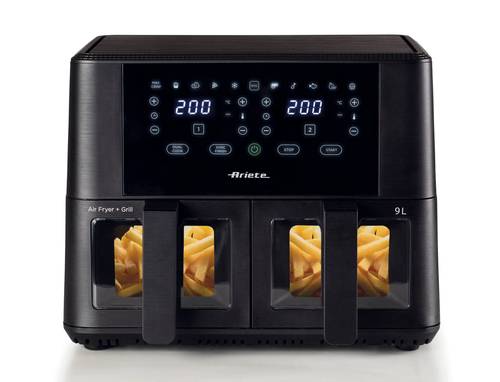 Ariete 4631 Ariete Airy Fryer Dual 9 L Heißluftfritteuse