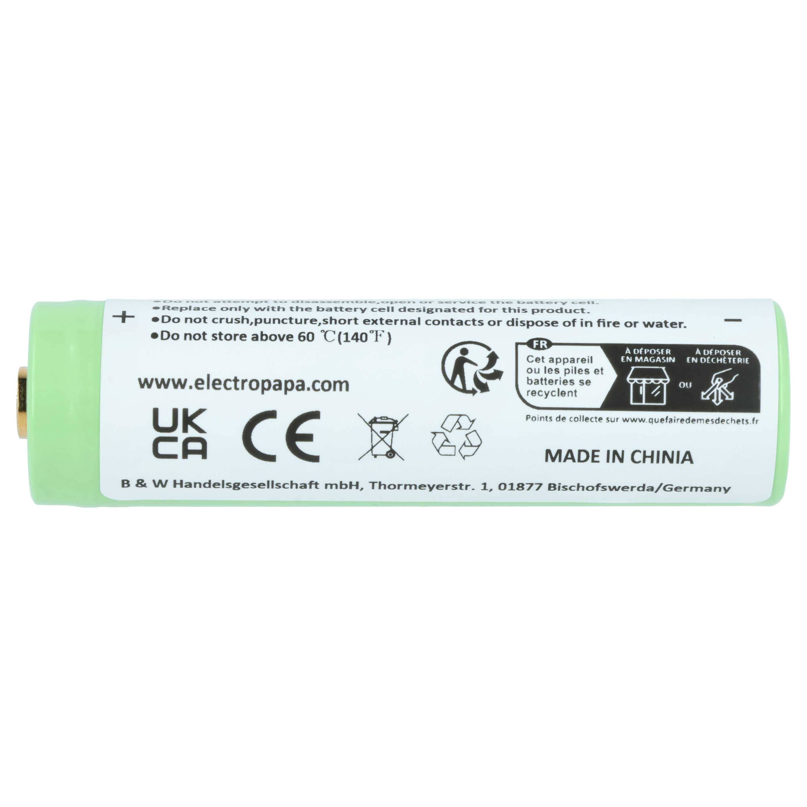 vhbw Akku Ersatz für Ledlenser 501001 | für Taschenlampe Kopflampe (3400 mAh, 3,7 V, Li-Ion)
