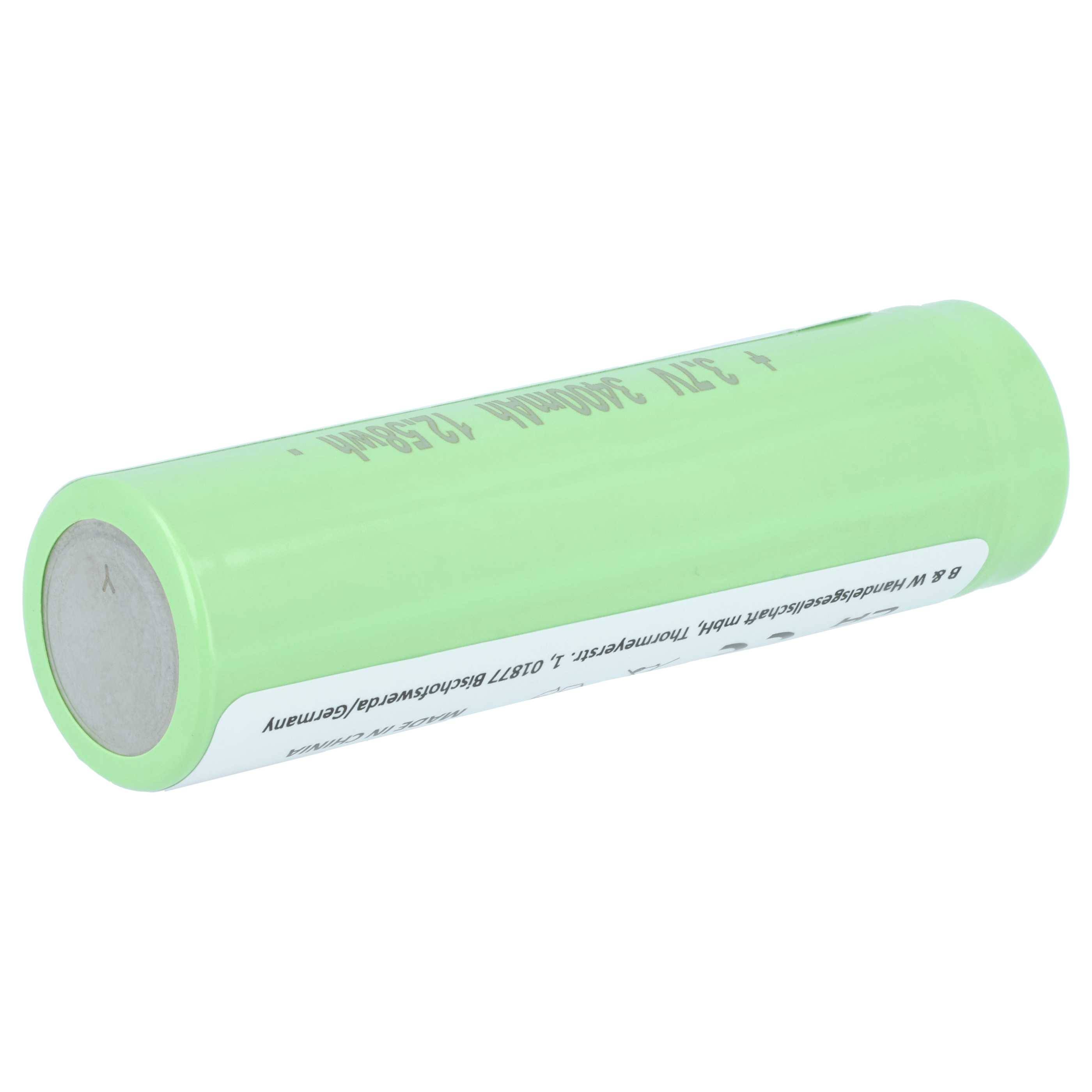 vhbw Akku kompatibel mit Fenix TK35 | TK15 Taschenlampe Kopflampe (3400 mAh, 3,7 V, Li-Ion)