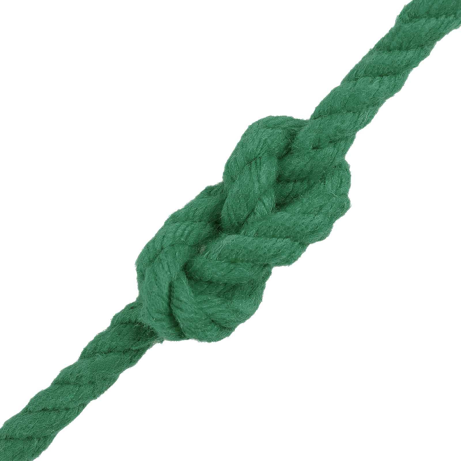 vidaXL Seil 2 pcs Grün Baumwolle