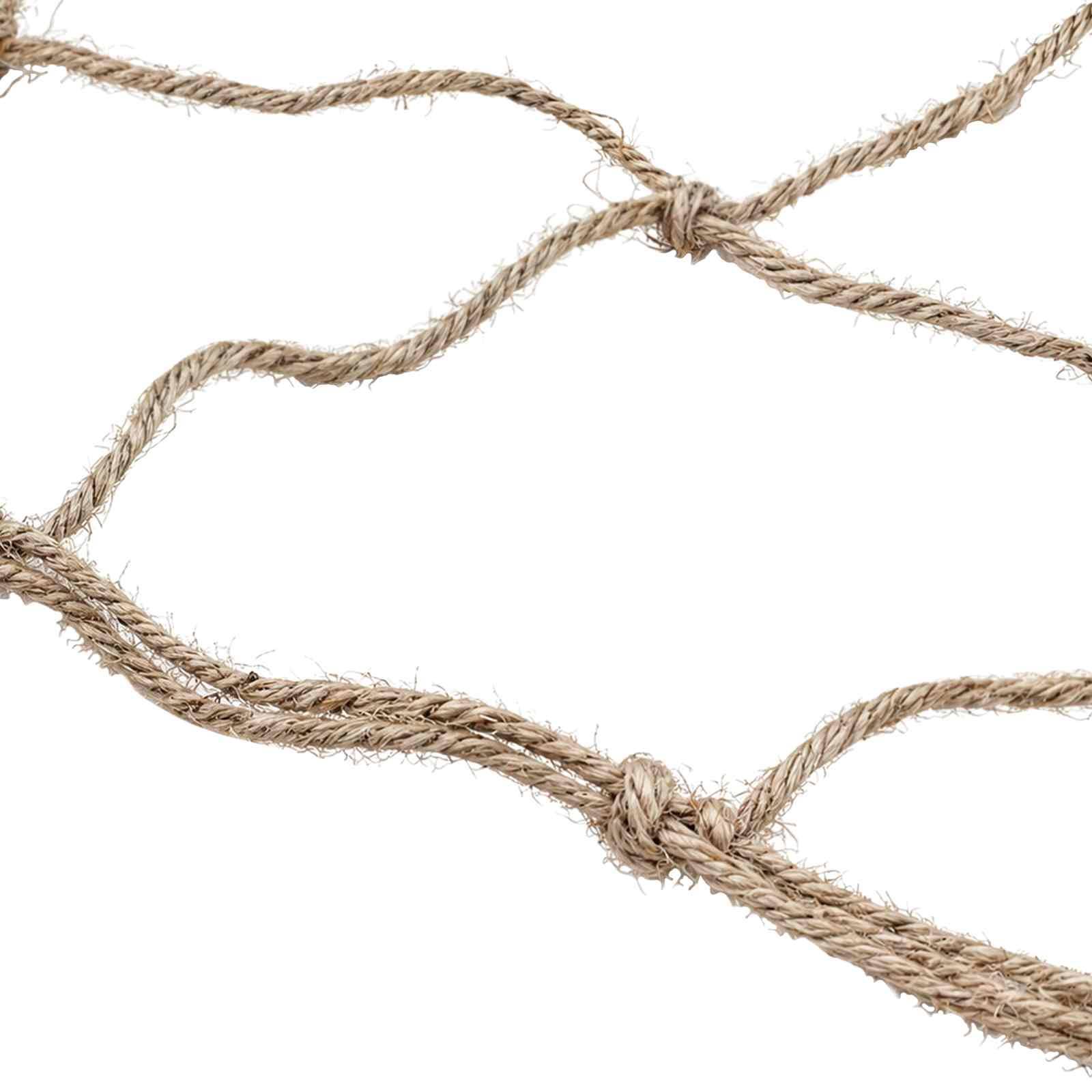 vidaXL Jute Pflanzenstütznetz Natur 2 x 50 m 100% Tossa Jute