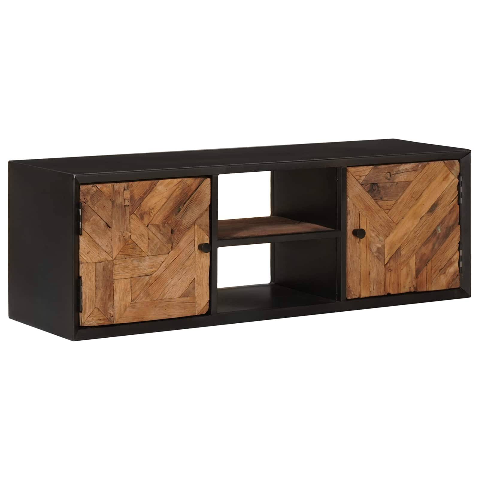 vidaXL TV-Schränk 105 x 30 x 35 cm Massiv Holz und engineered Wood