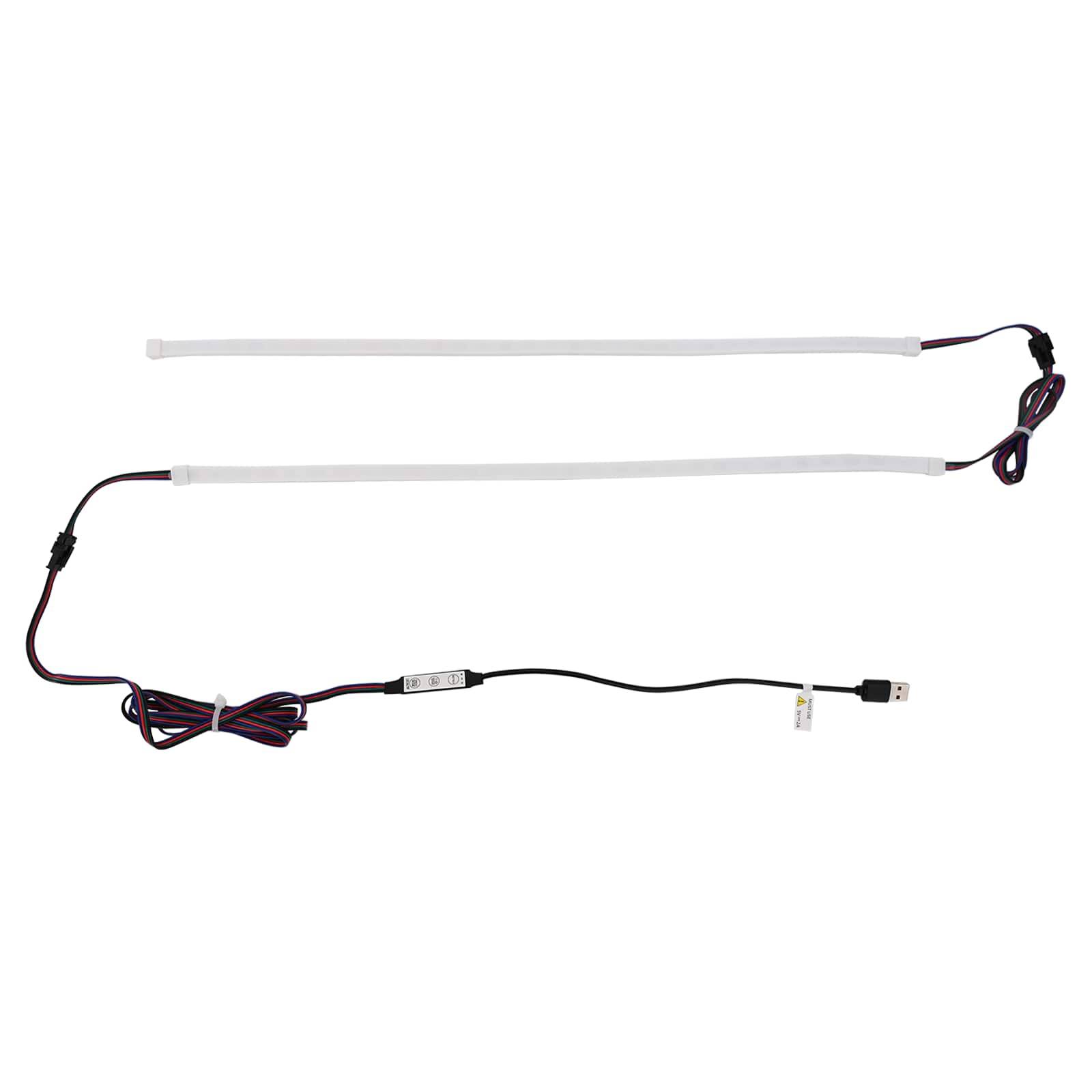 vidaXL LED Streifen 110 cm Mehrfarbig PVC