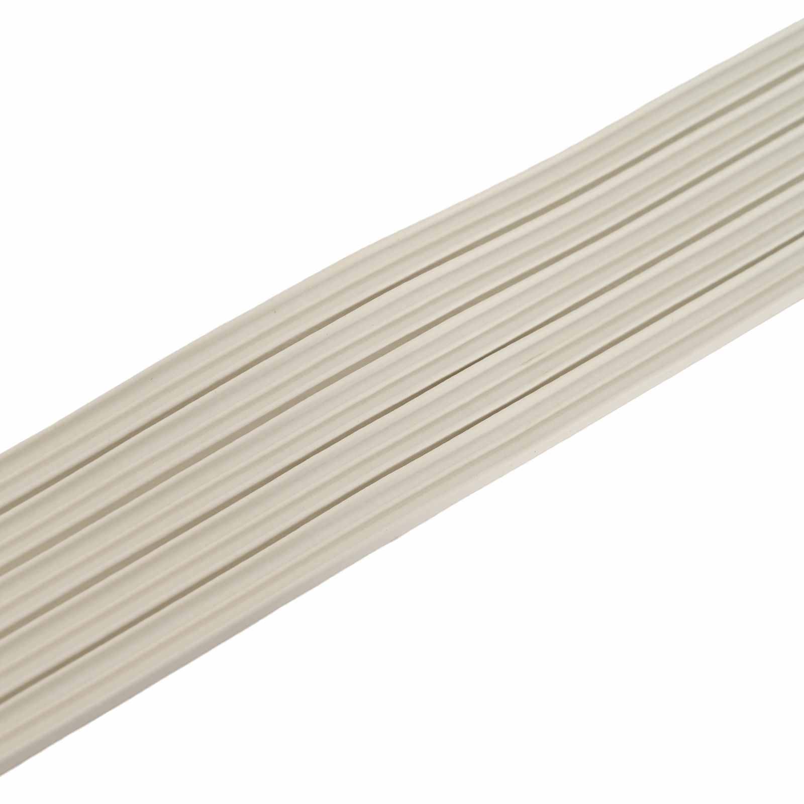 vidaXL Selbstklebendes Fenstersiegel Weiß 9 x 4 mm 50 m EPDM-Schaum