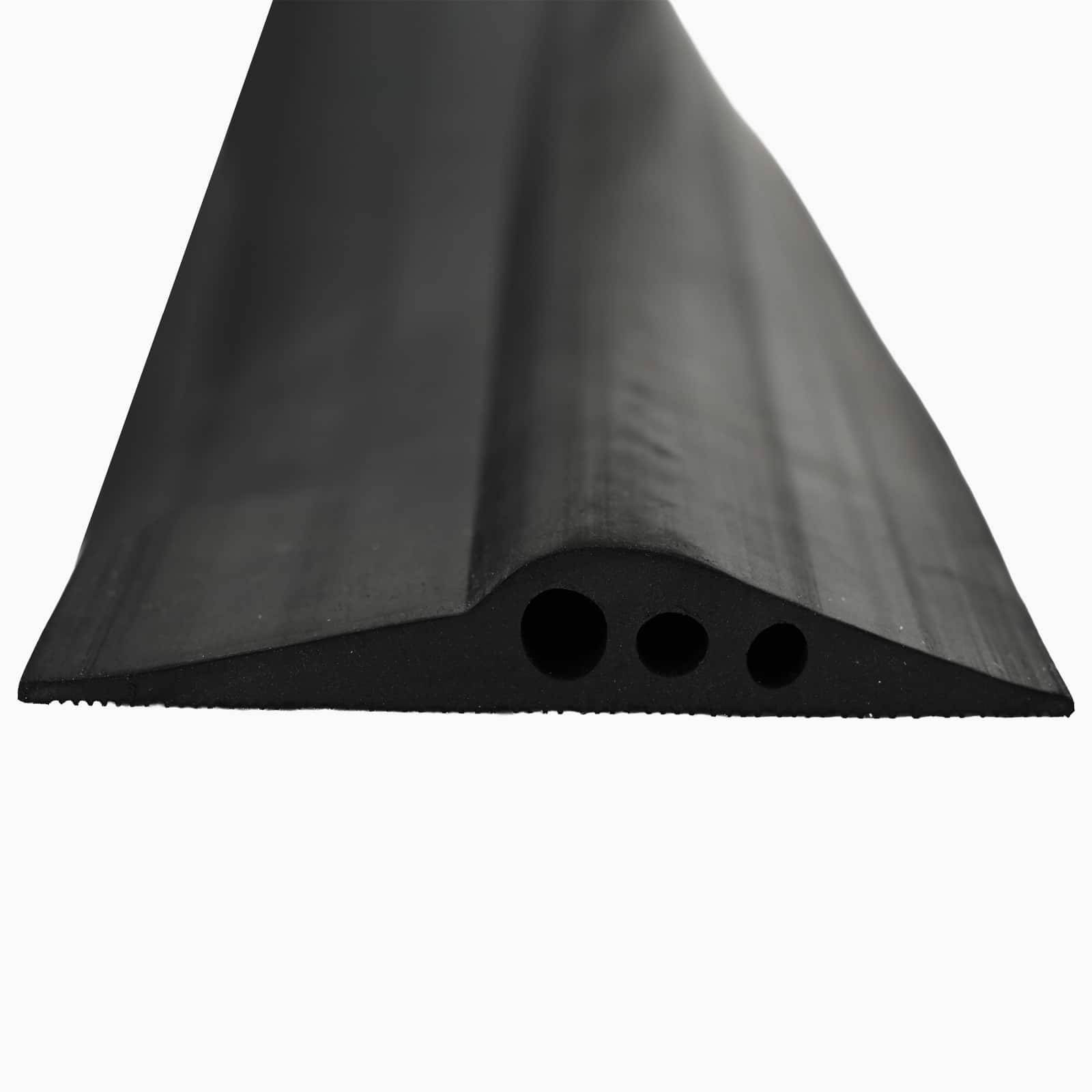 vidaXL Bodenabdichtung für die Garage 78 x 14 mm 5 m EPDM Gummi