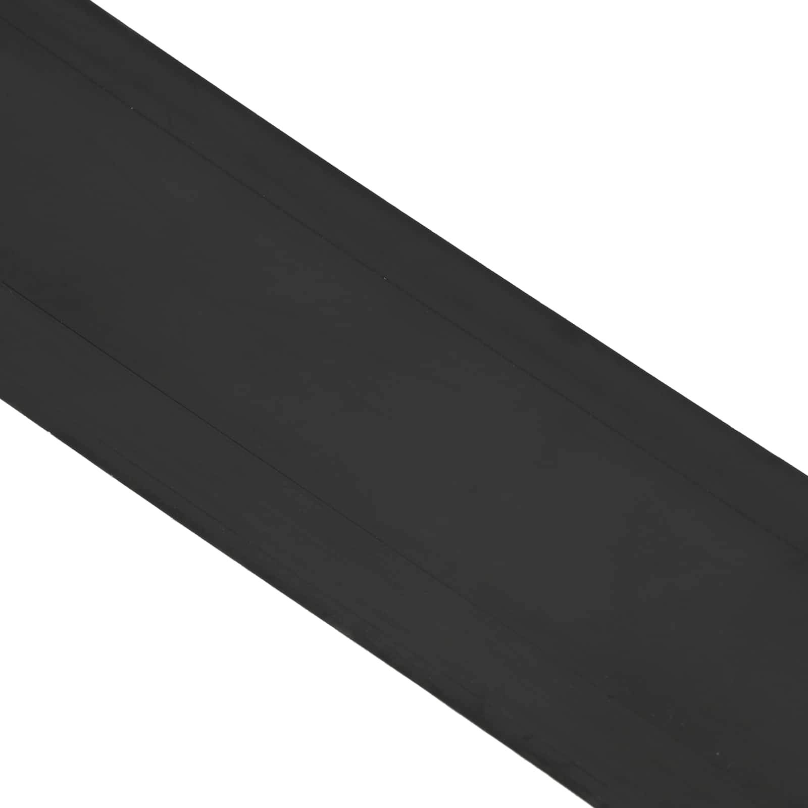 vidaXL Garage Türdichtung Schwarz 52 x 2 mm 6 m PVC