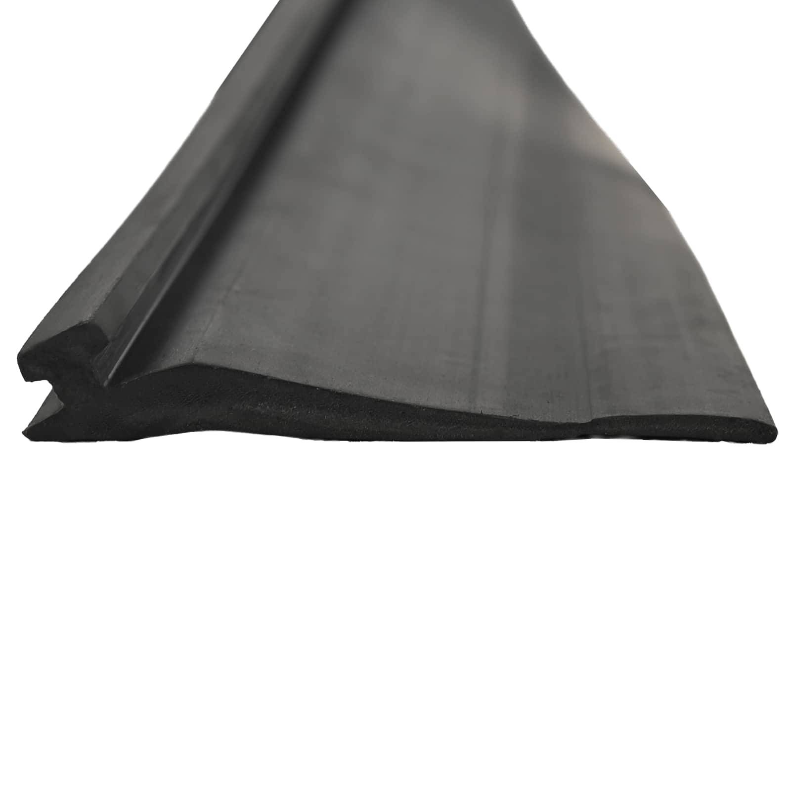 vidaXL Garage Türdichtung Schwarz 52 x 2 mm 6 m PVC