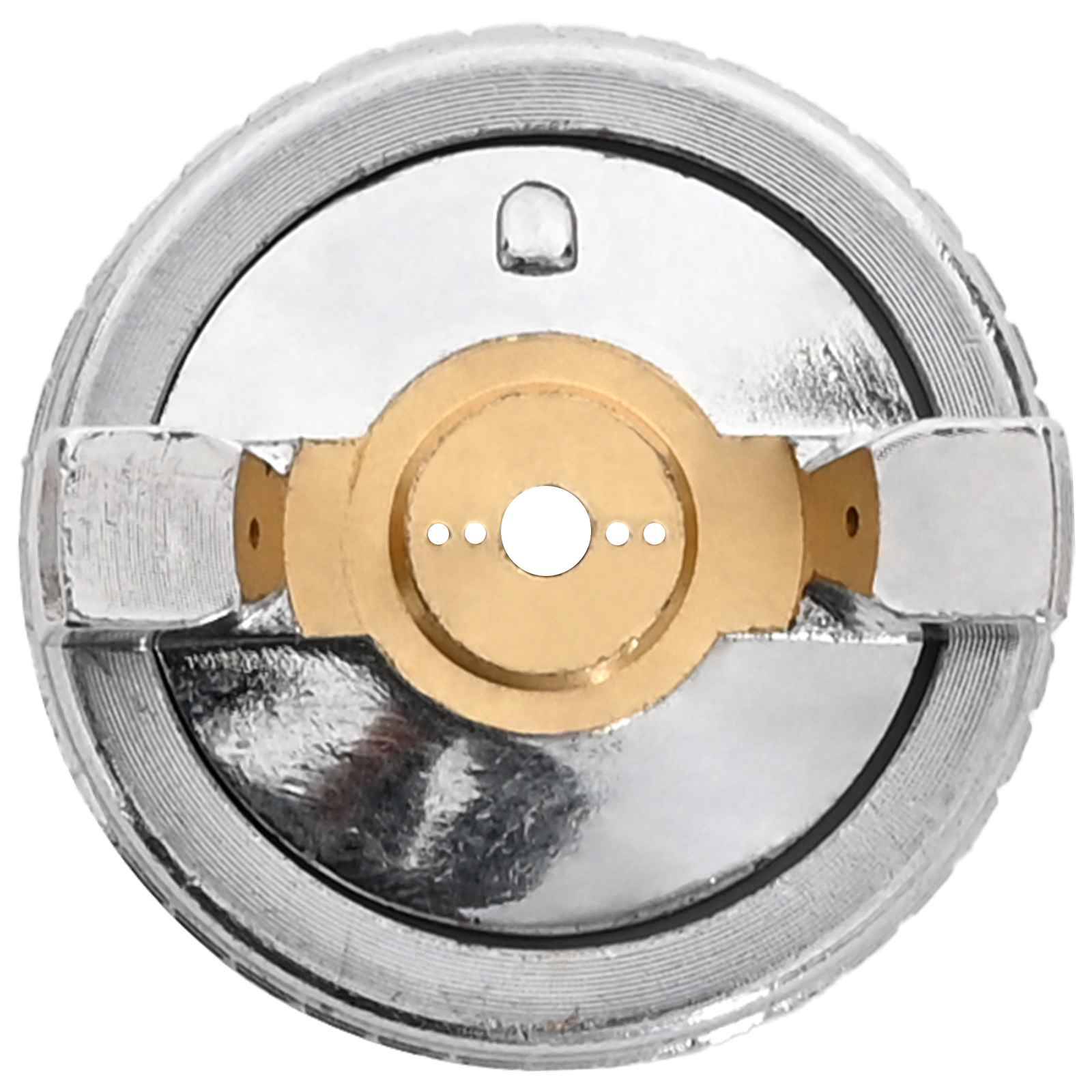 vidaXL HVLP Spritzpistole Düse 0,8 mm Düse Silber Edelstahl