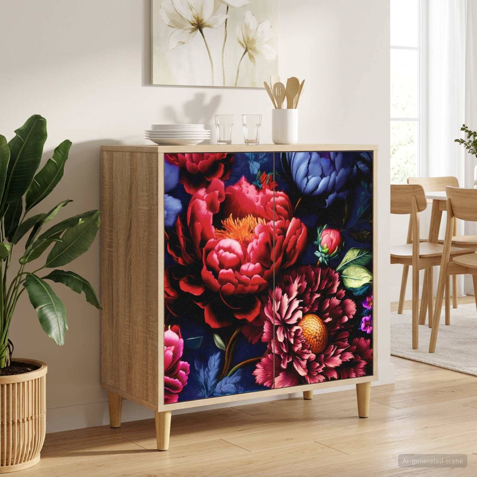 vidaXL Sideboard KIEL Sonoma 69 x 33 x 75 cm Holzwerkstoff