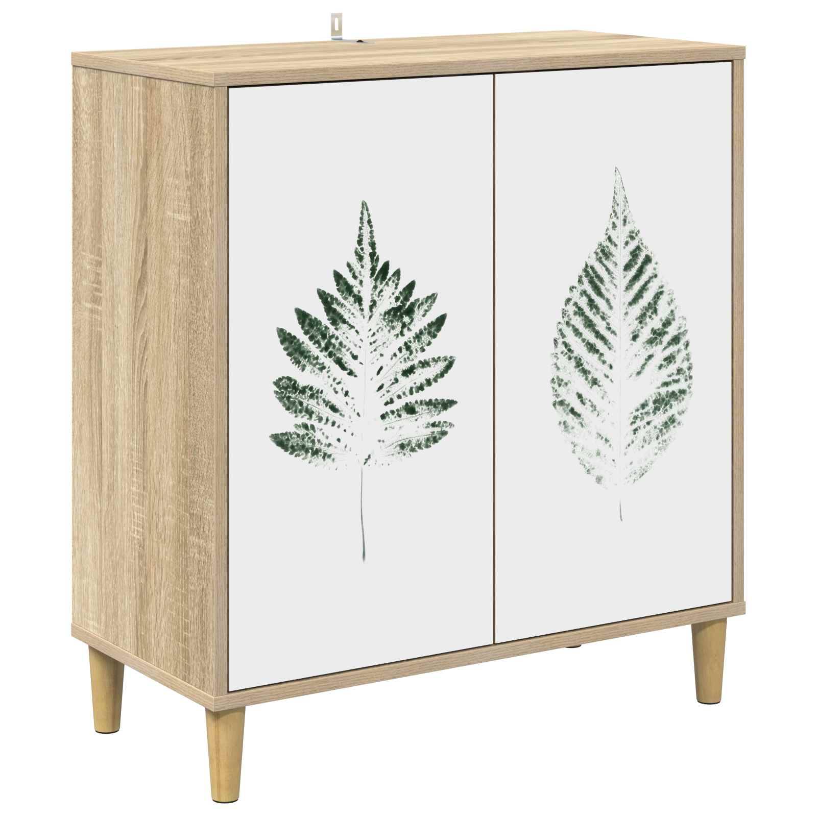 vidaXL Sideboard HANAU Sonoma 69 x 33 x 75 cm Holzwerkstoff