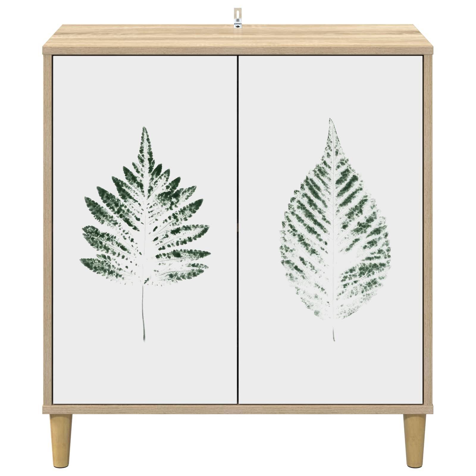 vidaXL Sideboard HANAU Sonoma 69 x 33 x 75 cm Holzwerkstoff