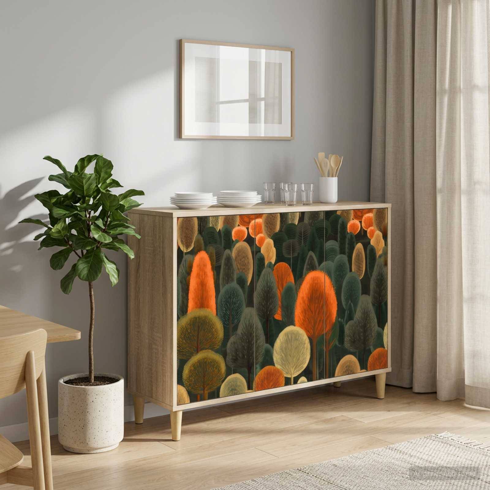 vidaXL Sideboard ZAANDAM Sonoma 102 x 33 x 75 cm Holzwerkstoff