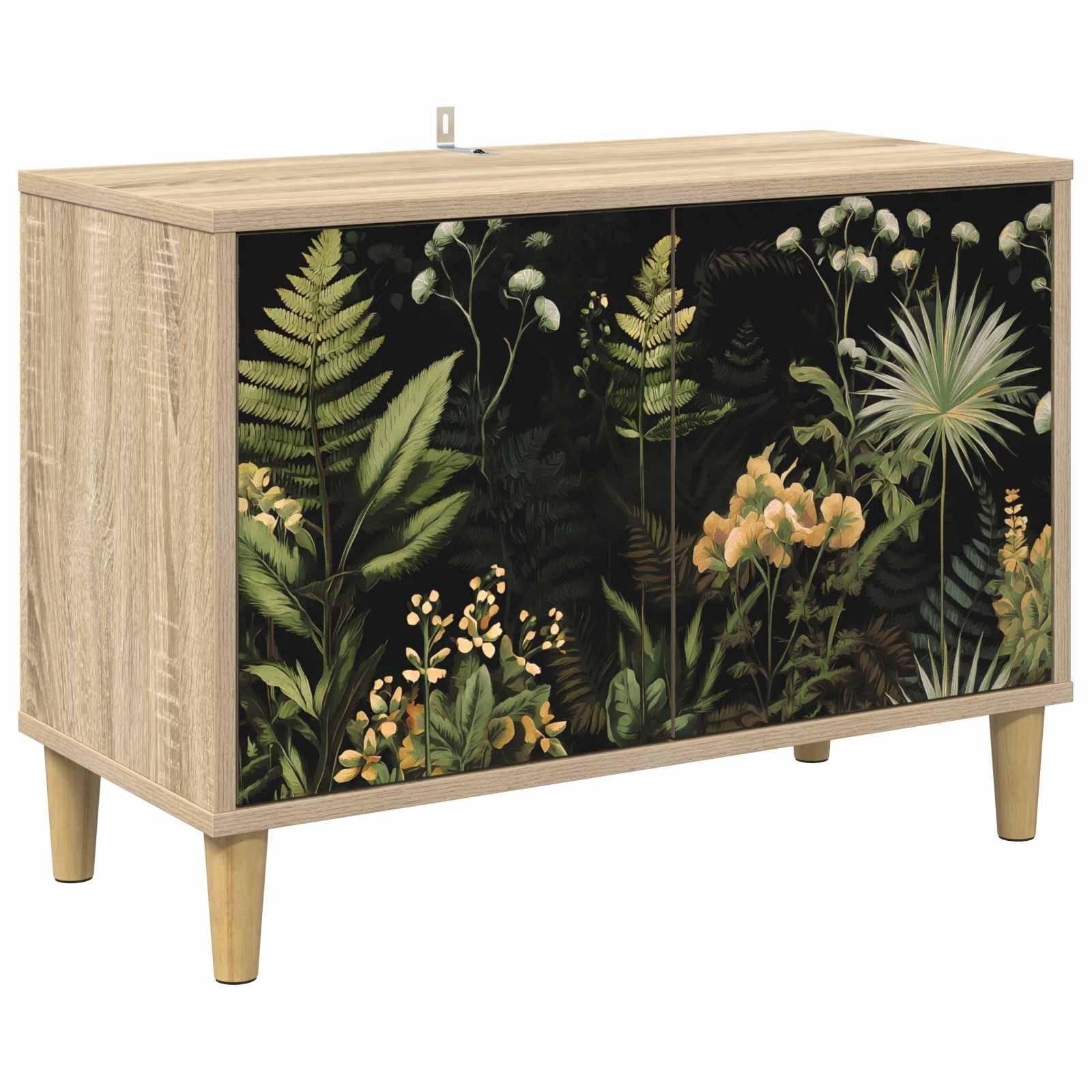 vidaXL TV-Schrank RHENEN 69 x 33 x 50 cm Sonoma Holzwerkstoff