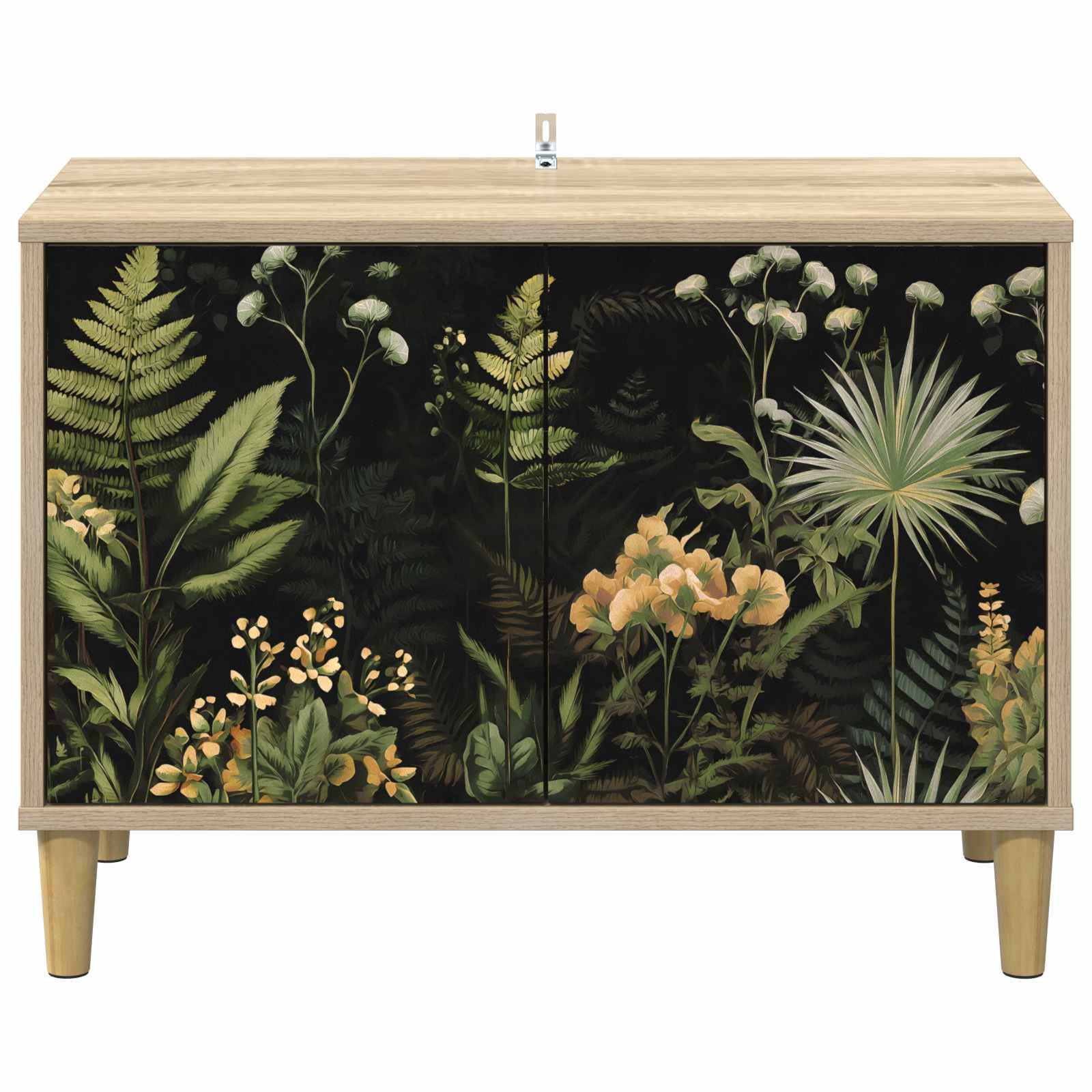 vidaXL TV-Schrank RHENEN 69 x 33 x 50 cm Sonoma Holzwerkstoff