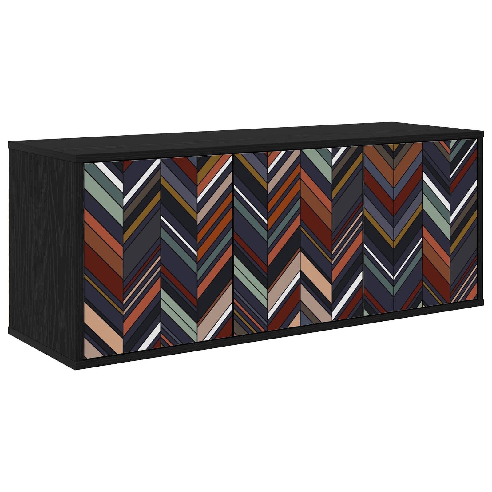 vidaXL Wandmontierter TV-Schrank OMMEN 102 x 33 x 40 cm Holzwerkstoff