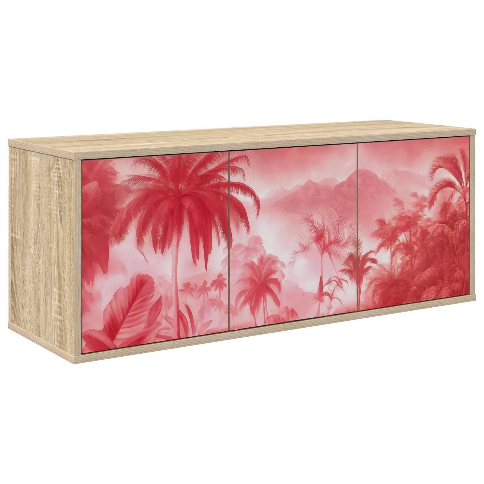 vidaXL Wandmontierter TV-Schrank AACHEN 102 x 33 x 40 cm Sonoma-Eiche