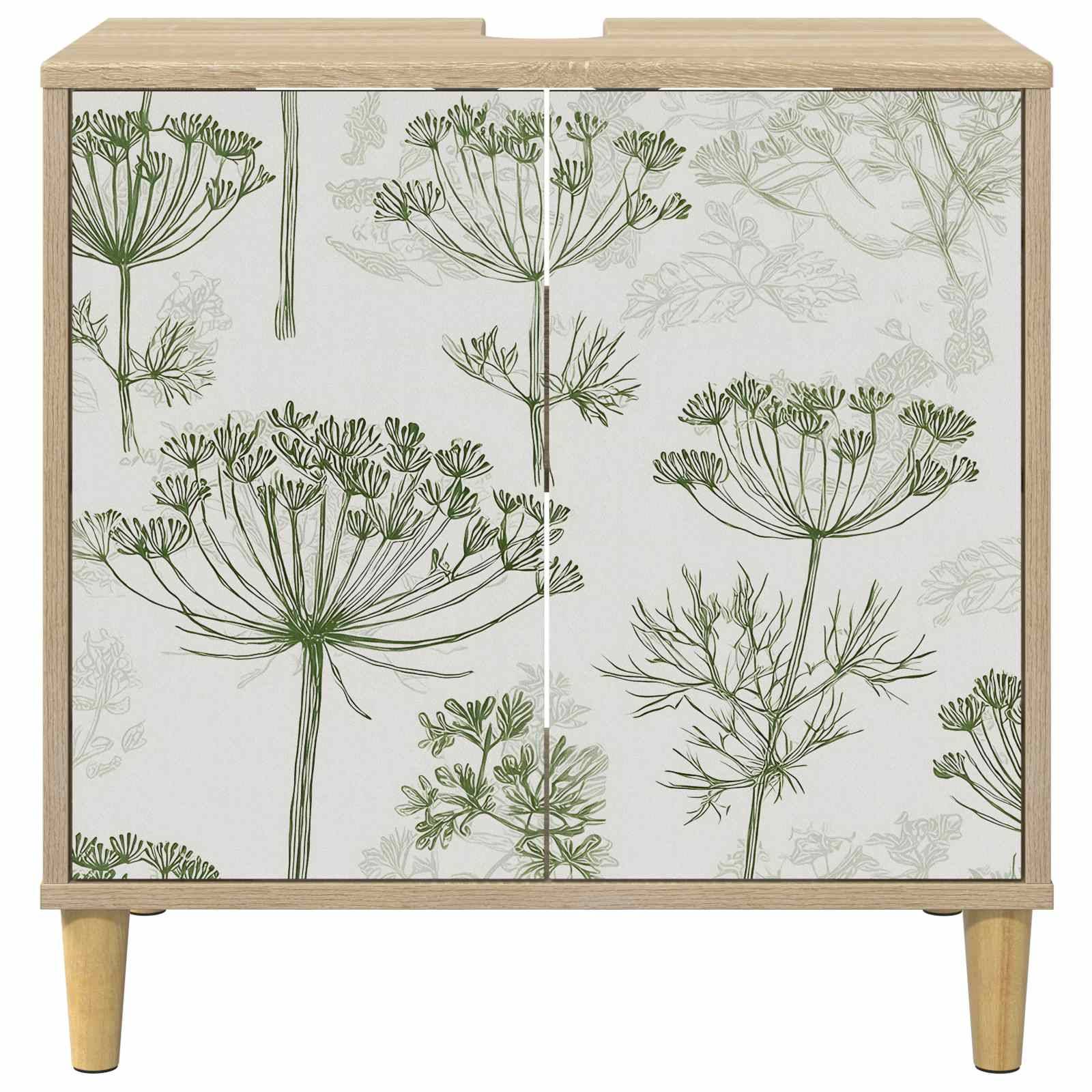 vidaXL Badezimmerschrank GOTHA Sonoma 60 x 40 x 60 cm Holzwerkstoff