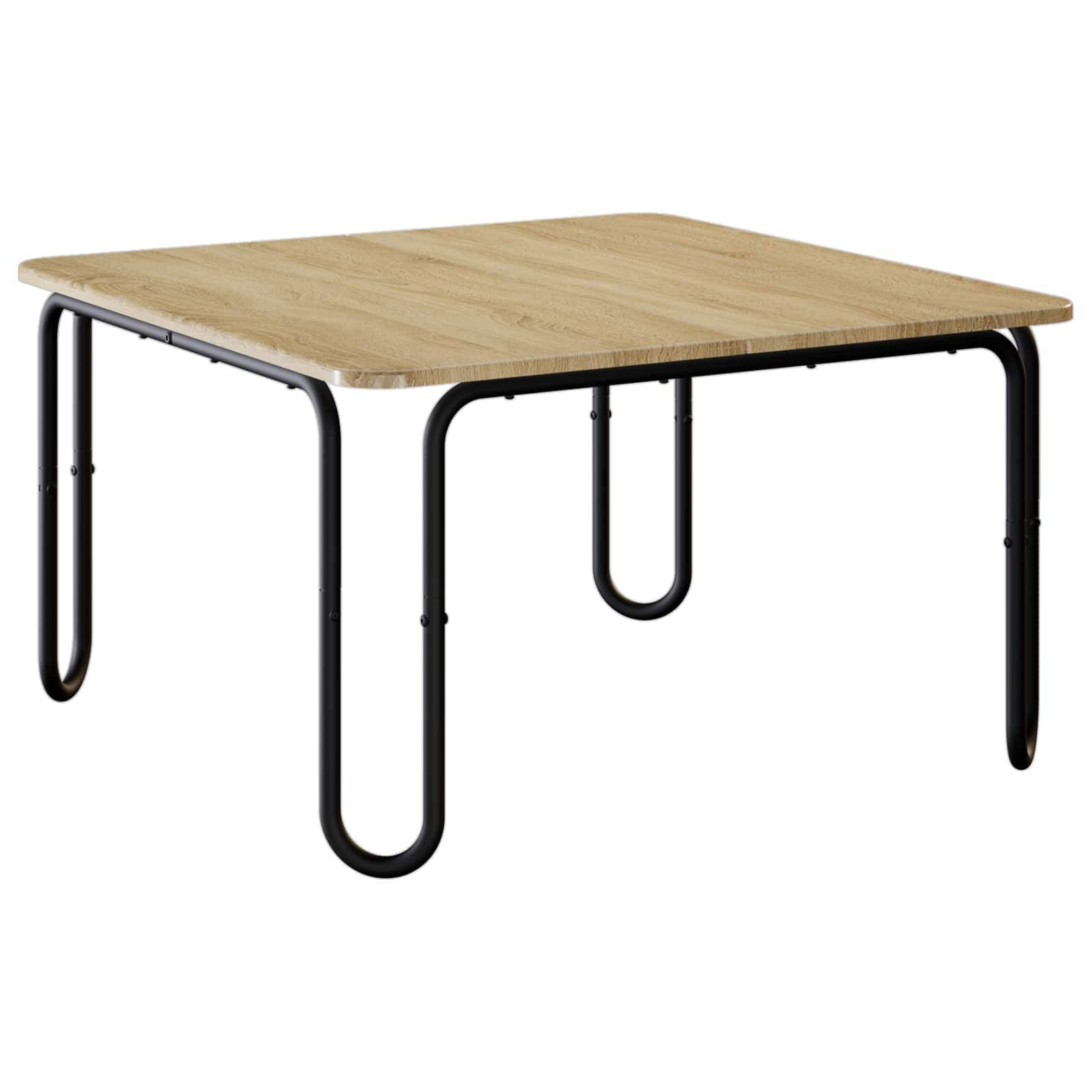 vidaXL Couchtisch Sonoma-Eiche 59 x 59 x 45 cm Holzwerkstoff