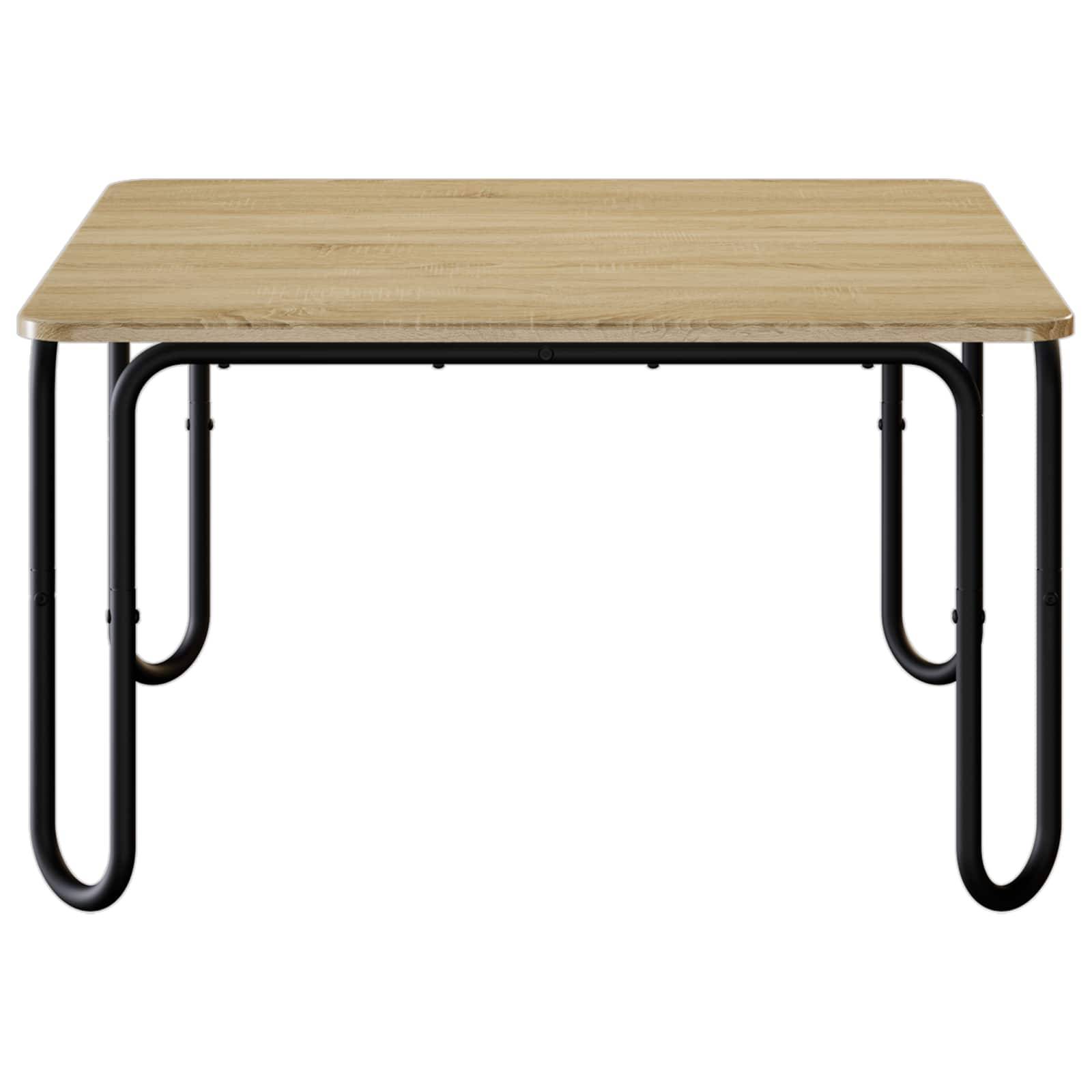 vidaXL Couchtisch Sonoma-Eiche 59 x 59 x 45 cm Holzwerkstoff