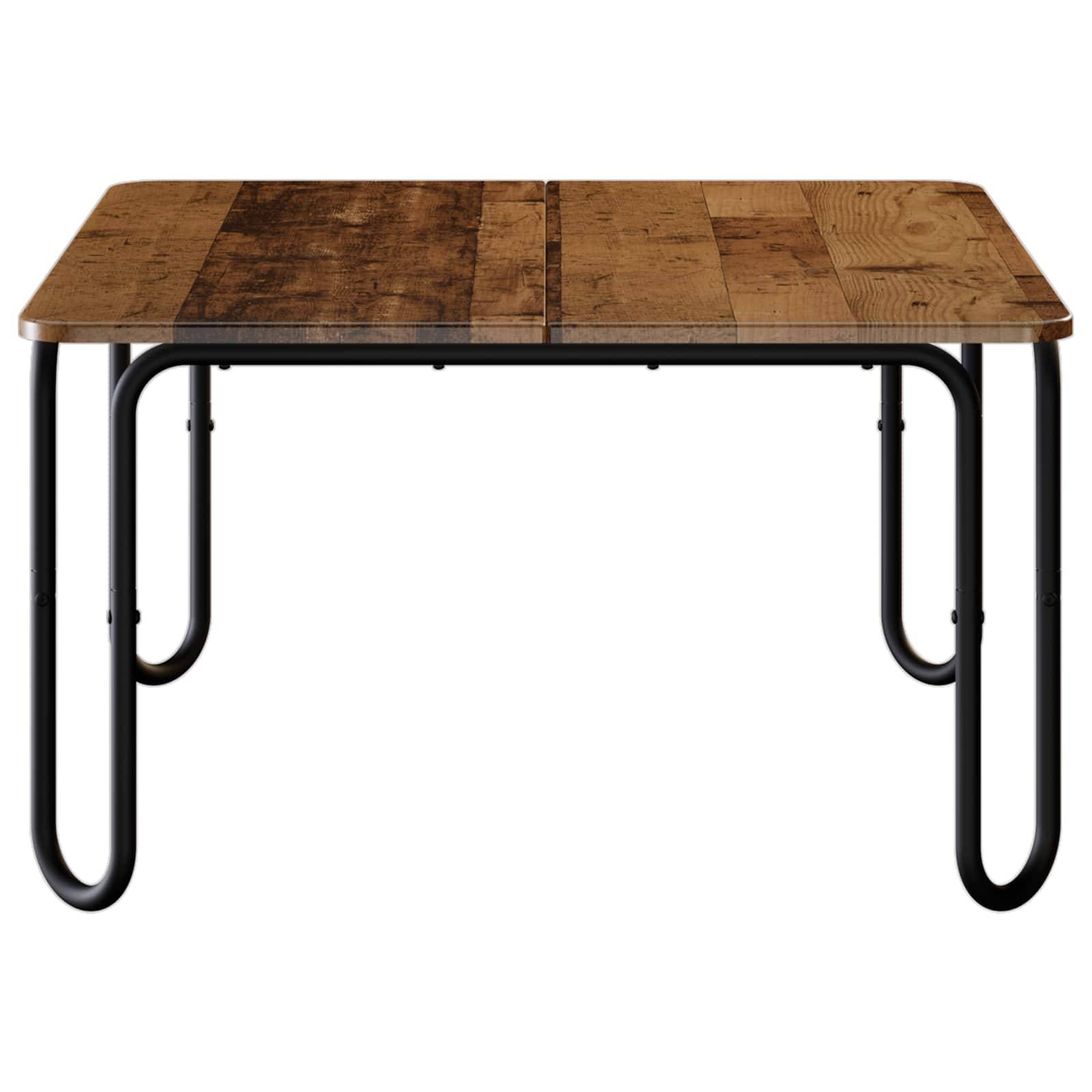 vidaXL Couchtisch Altholz 59 x 59 x 45 cm Holzwerkstoff