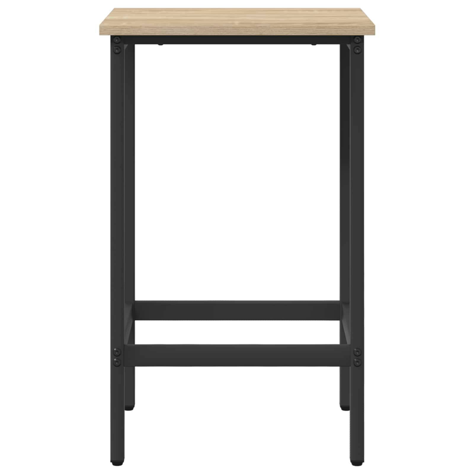 vidaXL Barhocker 2 Stk. Sonoma-Eiche 40 x 32 x 74 cm Holzwerkstoff