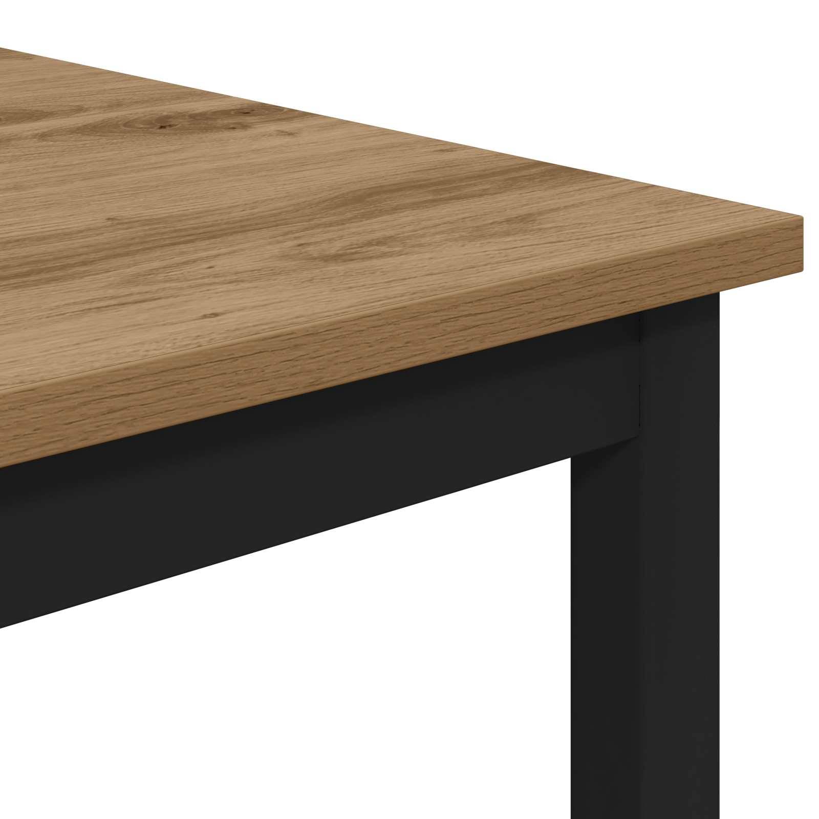 vidaXL Bartisch 52 x 52 x 110 cm Holzwerkstoff Artisan-Eiche
