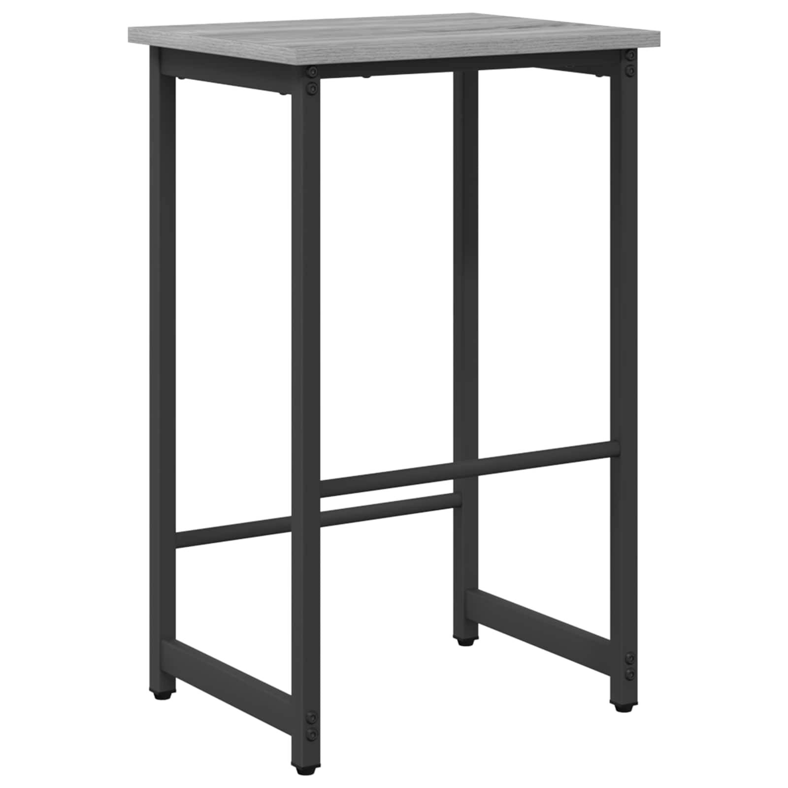 vidaXL Barhocker Sonoma-Grau 40 x 32 x 64 cm Holzwerkstoff
